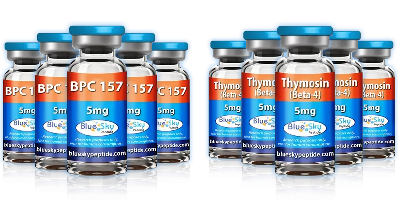 Bundle (BPC-157 5mg x5 + TB500 5mg x5)